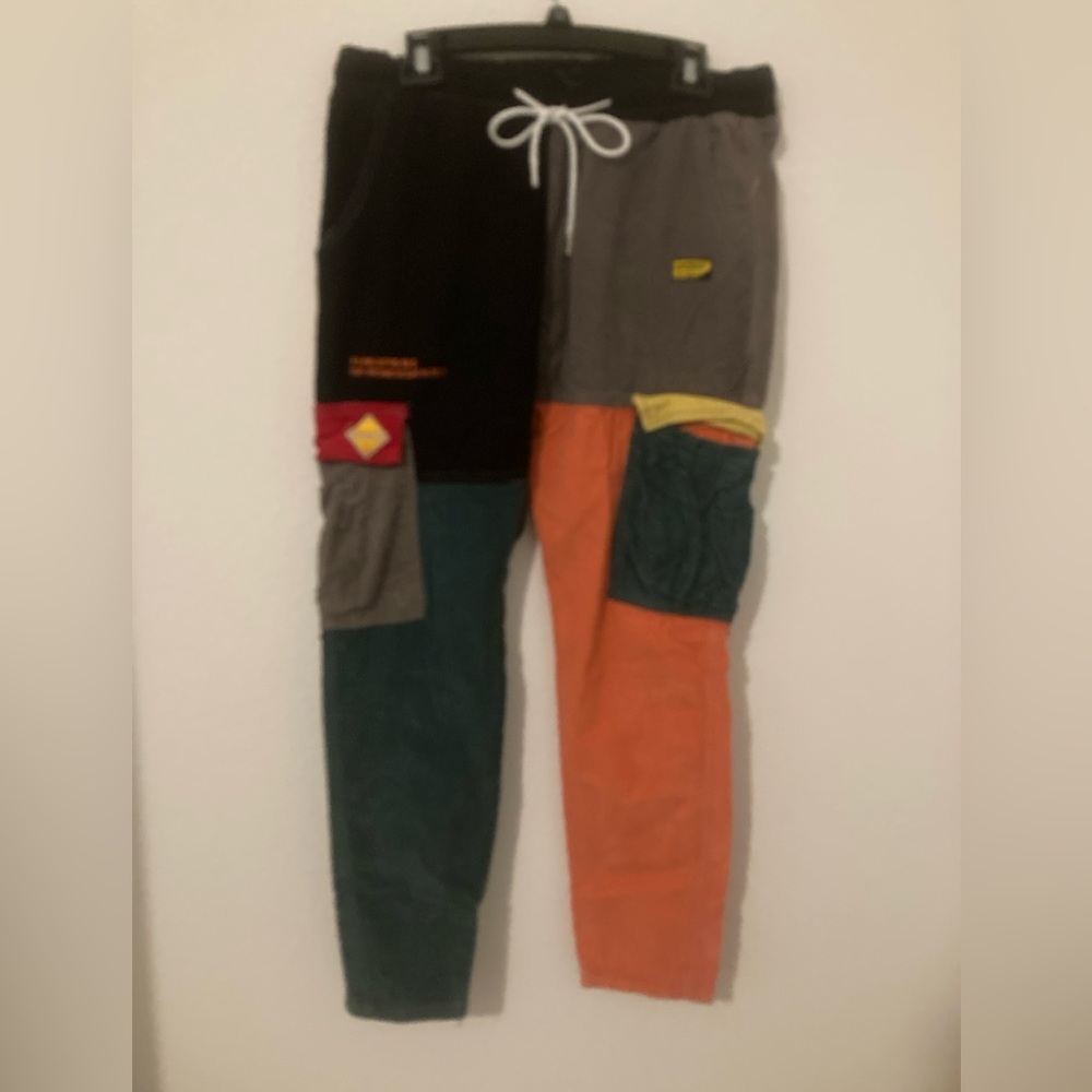 Men’s Stussy Laguna Beach Corduroy Cargo Pants Size Medium